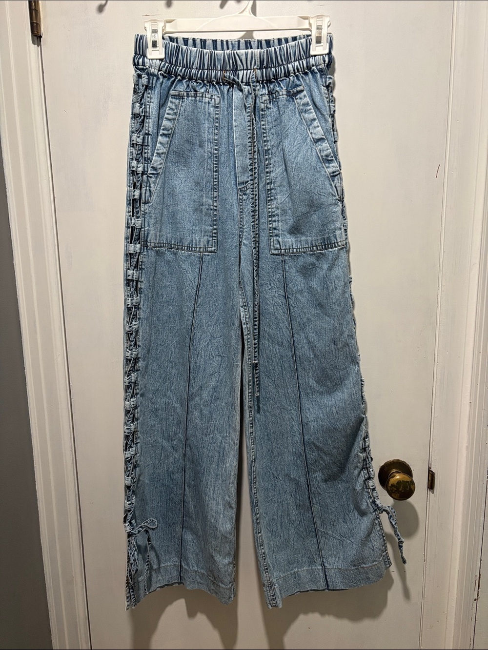 SEA NEW YORK Flyn side lace jeans - Picture 2 of 7